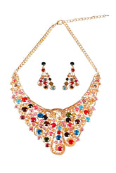 Lisha Crystal Elegant Evening Neckless